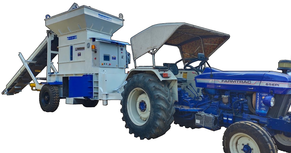Tractor  Operated Hydraulic Press  Straw Baler